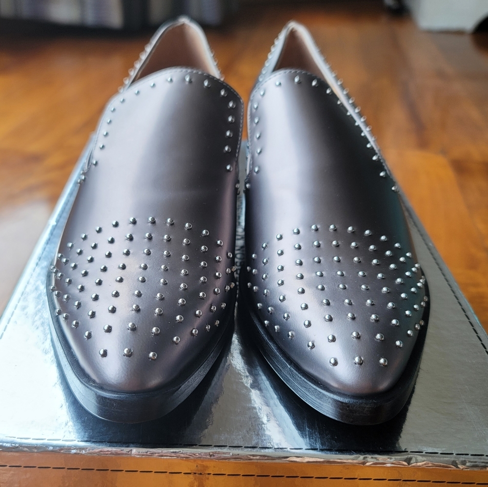 Sigerson Morrison studded Leather Loafers